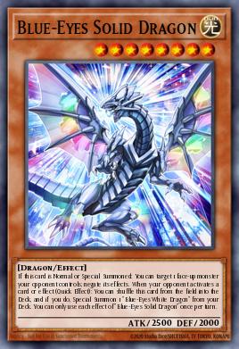 Dragon Solide aux Yeux Bleus