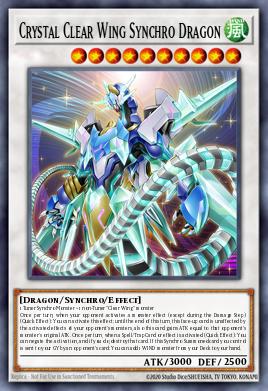 Dragon Synchro de l'Aile Claire de Cristal