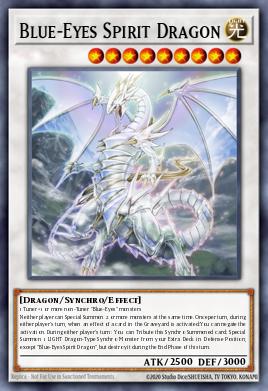 Dragon Esprit aux Yeux Bleus