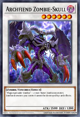 Archdémon Zombie Squelette