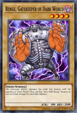 Renge, Sentinelle du Monde Ténébreux