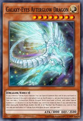 Dragon des Dernières Lueurs aux Yeux Galactiques
