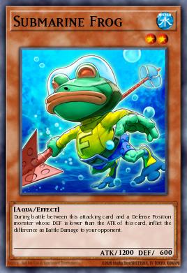 Grenouille Subaquatique
