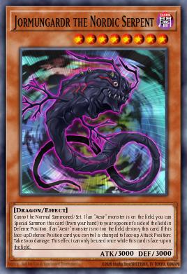 Jörmungandr, Serpent Nordique