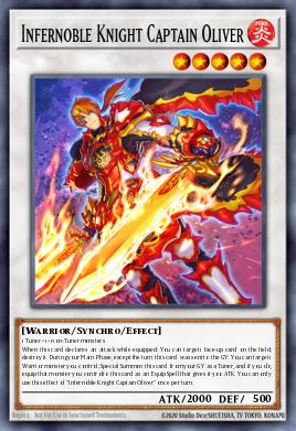 Capitaine Oliver, Chevalier Noble Inferno