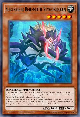 Stygokraken Subterreur Béhémoth