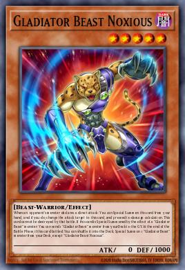 Noxious, Bête Gladiateur