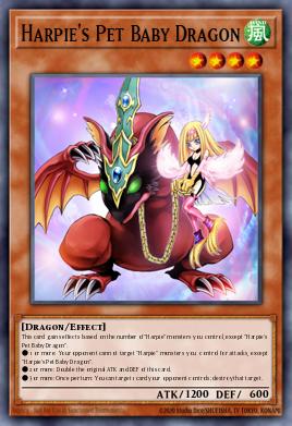 Bébé Dragon, Familier de Harpie