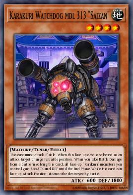 Karakuri 313 "Saizan" le Chien de Garde