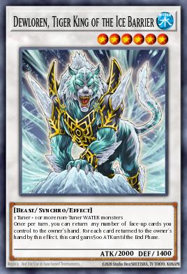 Dewloren, Tigre-Roi de la Barrière de Glace