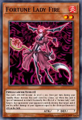 Furie, Demoiselle de Fortune
