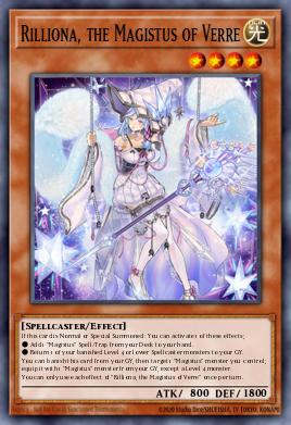 Rilliona, Magistus du Verre