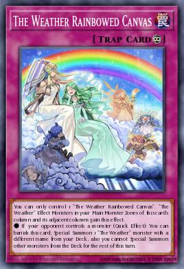 Peinture Arc-en-Ciel Météorologique