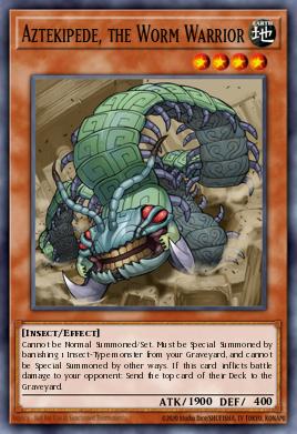 Aztekipede, le Ver Guerrier