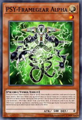 Pièce Structure-PSY Alpha