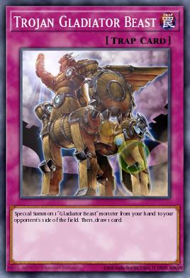 Cheval de Troie des Bêtes Gladiateurs