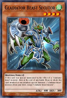 Secutor, Bête Gladiateur