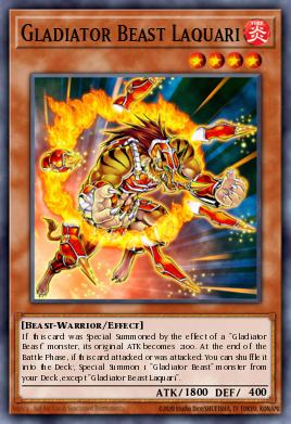 Laquearius, Bête Gladiateur