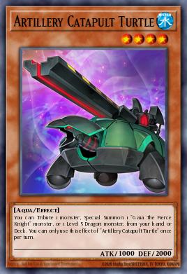 Artillerie Tortue Catapulte