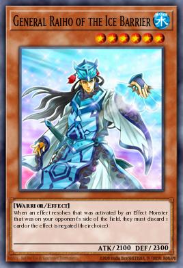 Raiho, Général de la Barrière de Glace