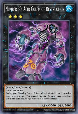 Numéro 30 : Golem Acide de Destruction