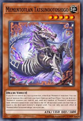 Mementotlan Tatsunootoshigo