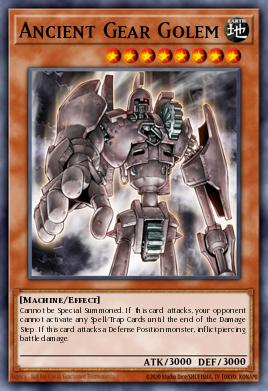 Golem Rouages Ancients