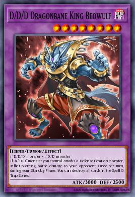 D/D/D Beowulf, Roi du Fléau des Dragons