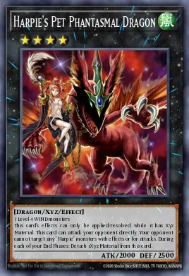 Dragon Fantomatique, Familier de Harpie