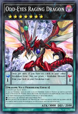 Dragon de Rage aux Yeux Impairs