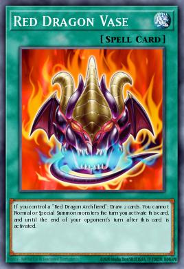 Vase du Dragon Rouge