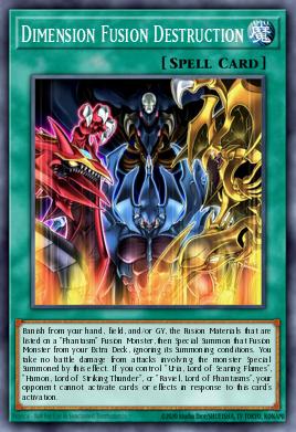 Destruction des Dimensions de Fusion