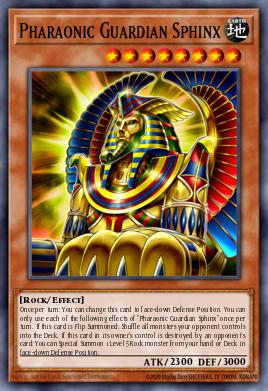 Sphinx Gardien Pharaonique