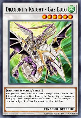Gae Bulg, Chevalier Dragunité