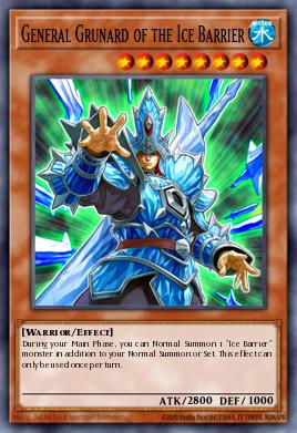 Général Grunard de la Barrière de Glace