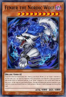 Fenrir, Loup Nordique