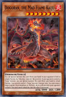 Dogoran, Kaiju des Flammes Enragées