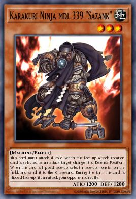 Karakuri 339 "Sazank" le Ninja