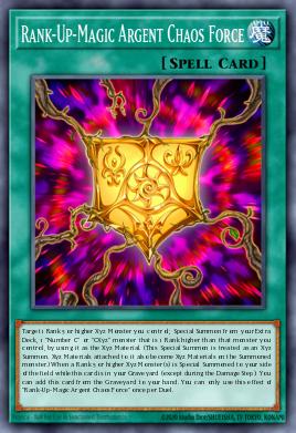 Force Chaos d'Argent Magie-Rang-Plus