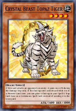 Bête Cristalline : Tigre de Topaze