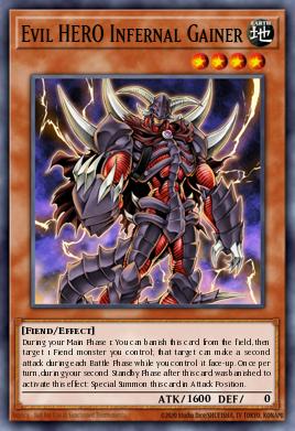 Champion de l'Enfer, HÉROS du Mal
