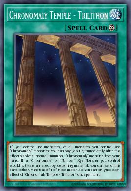 Temple Chronomal - Trilithe