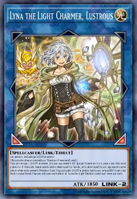 Lyna la Charmeuse de Lumière Chatoyante